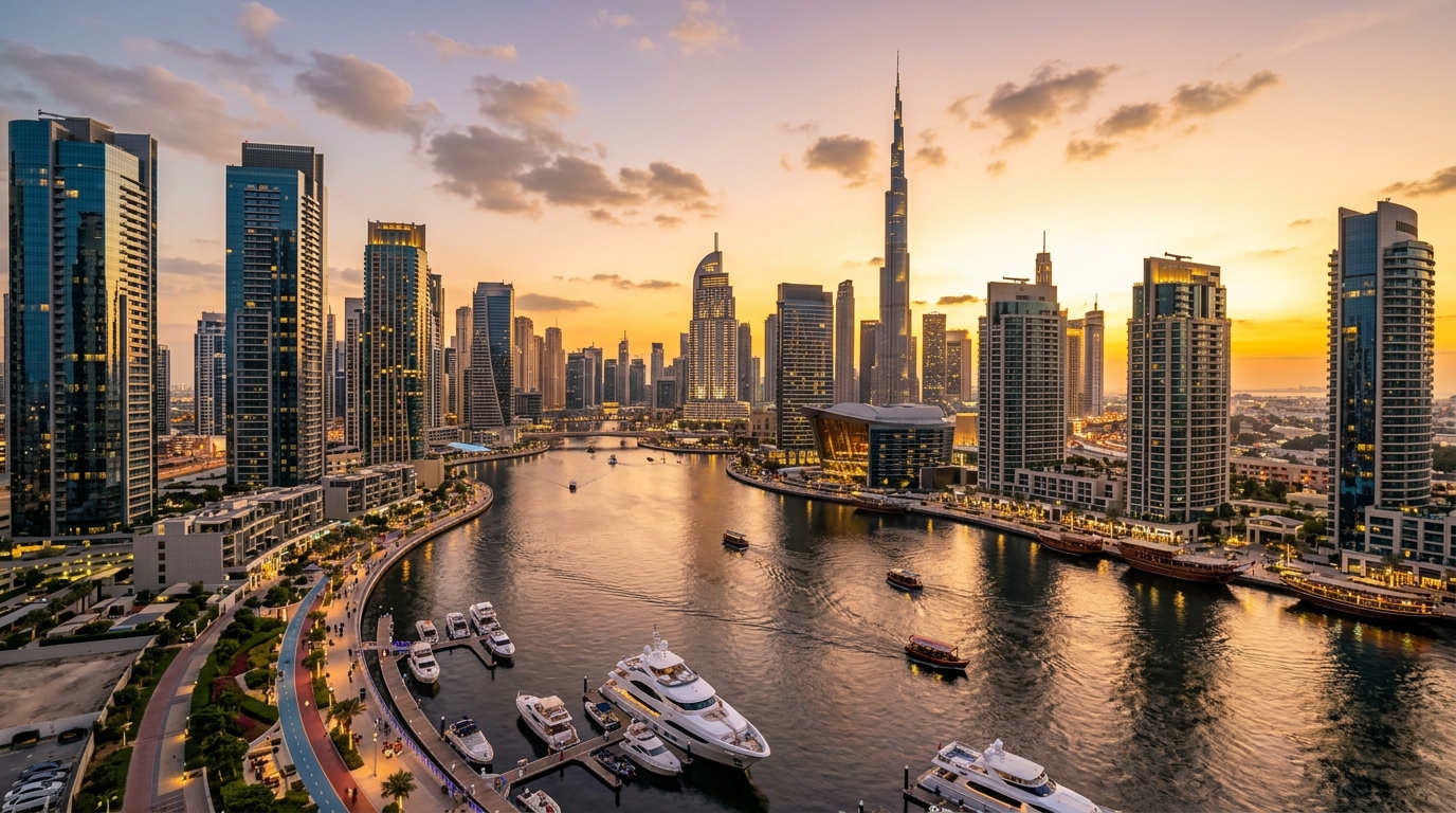 Best Areas to Invest in Dubai 2026 - Skyline View